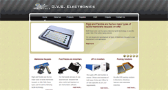 Desktop Screenshot of gvselectronics.in